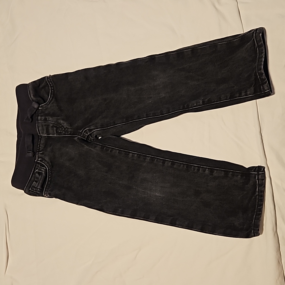 Baby gap size 4 black straight jeans
